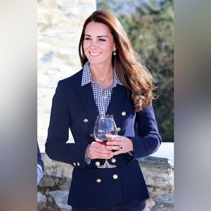 GAP Boyfriend Fit Gingham Shirt ASO Kate Middleton